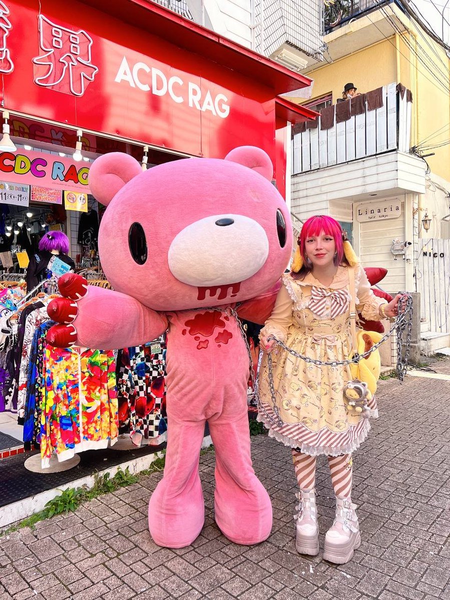 me and who #lolitafashion #pompompurin #gloomybear