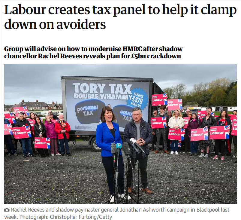 Yesterday Labour announced its advisory panel on (clamping down on) tax avoiders. A welcome move in principle. But the composition raises some red flags Chiefly the inclusion of Sir Edward Troup – a former HMRC official with a less than clear history of tackling tax avoidance 🧵