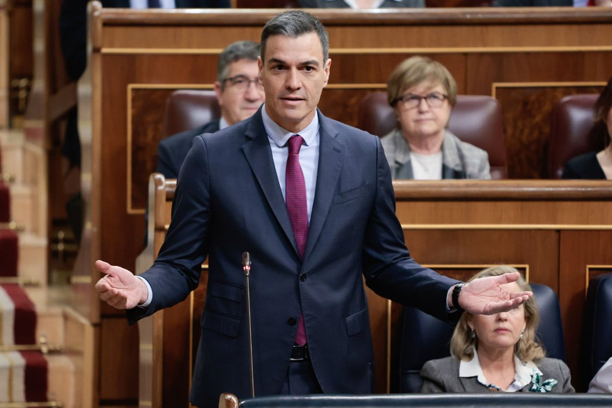 'Como presidente del Gobierno le voy a hacer una confesión: siento una profunda frustración por no poder hacer más por Gaza' Pedro Sánchez @sanchezcastejon a Gabriel Rufián @gabrielrufian en el Congreso