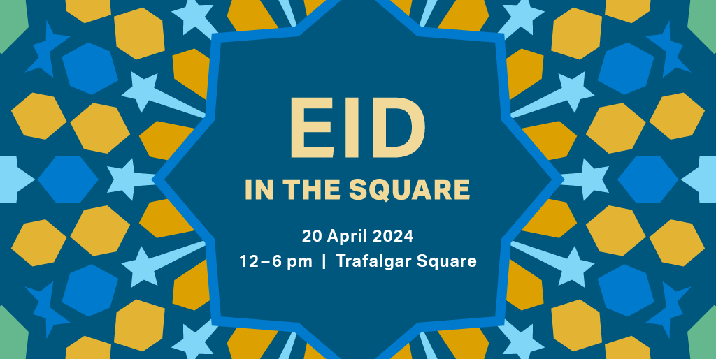 Eid in the Square celebrations return to Trafalgar Square later this month. Londoners and visitors will be treated to the best of Islamic inspired art, history, culture, music and a feast of food stalls from across the world. london.gov.uk/Eid-in-the-Squ…