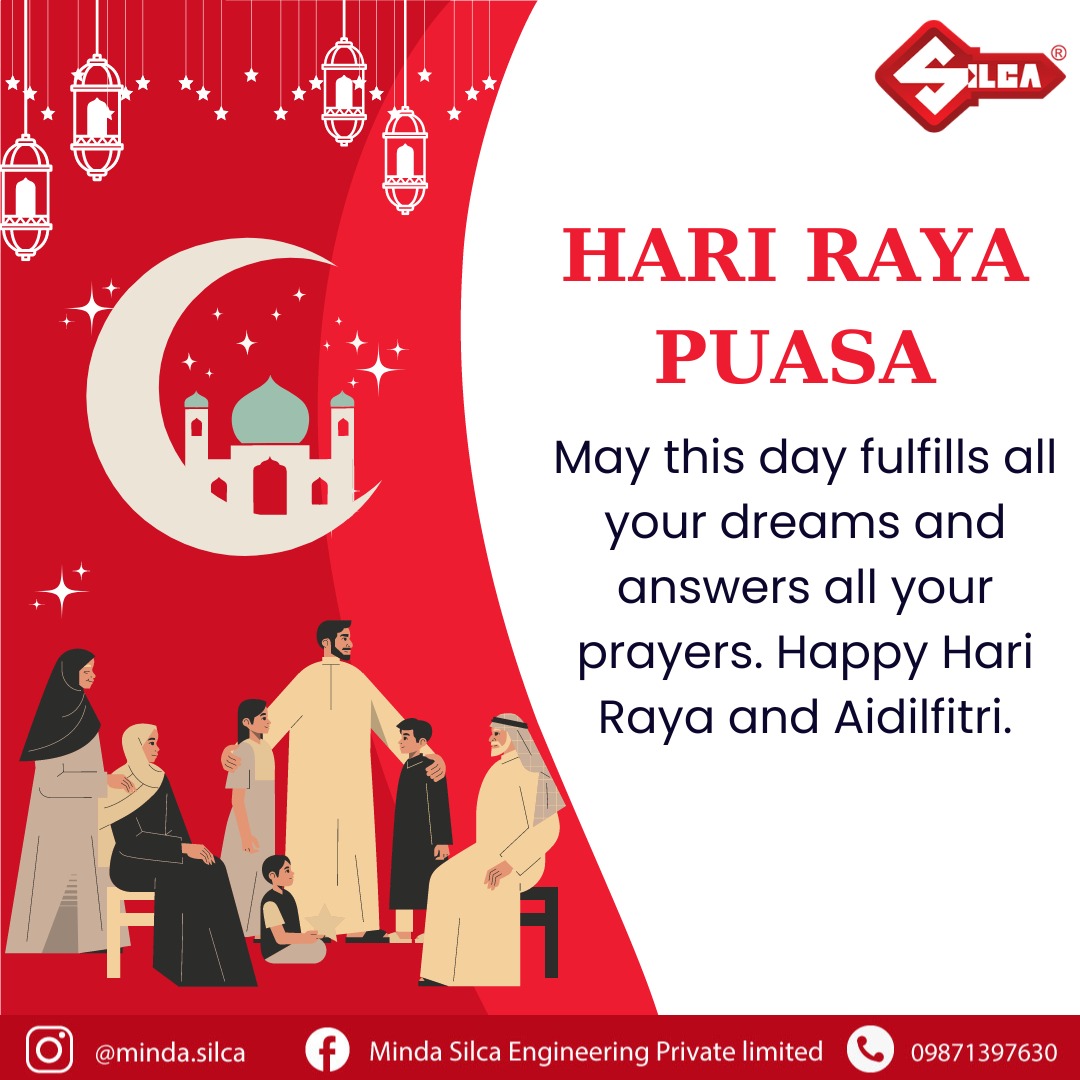 The Silca Family wishes you a joyful Hari Raya and Aidilfitri!
May your dreams come true and prayers be answered.

#HariRaya #Malaysia #Aidilfitri #Silca #MindaSilca