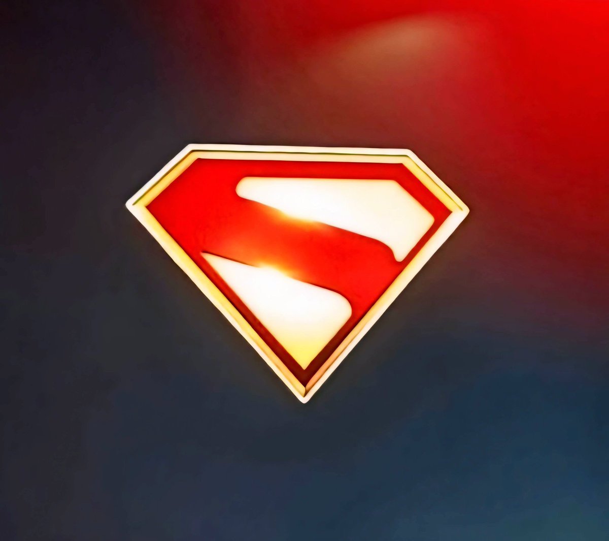 Loving the new Superman movie symbol has now been shared by Peter Safran at cinema con. #Superman Coming summer 2025