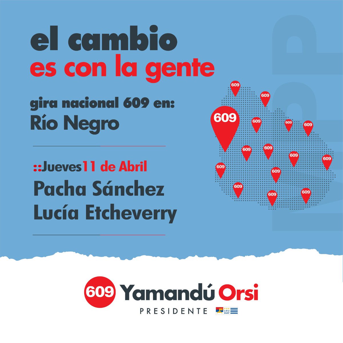 Nos vemos mañana en Río Negro junto a @pachasanchez acá 👇