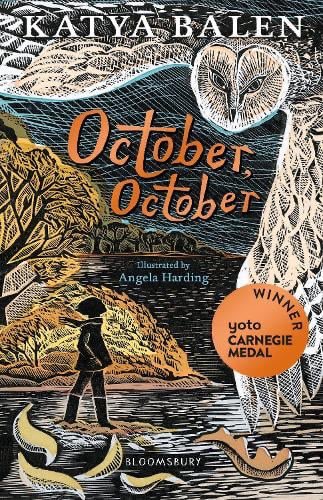 72 days until the #YotoCarnegies24 awards. Today’s writing medal book past winner I’m highlighting is the 2022 winner October, October, by @katyabalen . A brilliant read!!! @CarnegieMedals @CILIPInfo