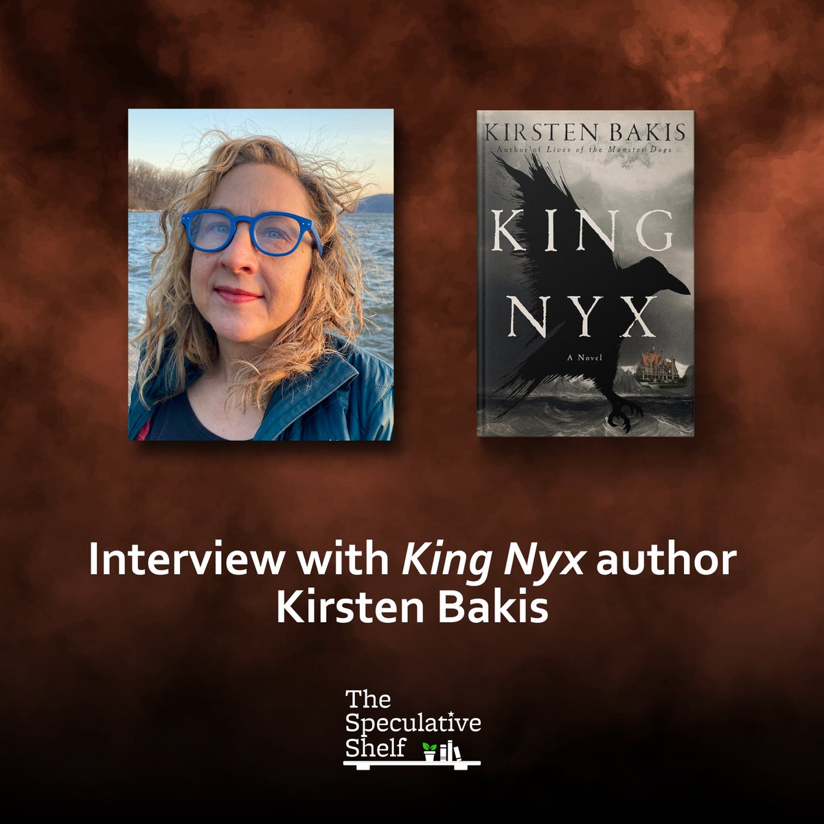 Interview: King Nyx author @kirstenbakis answers a @specshelf Q&A about what drew her to the book's protagonist, how she conjured the distinct tone and feel of the time period, and even what she's currently reading and loving right now! speculativeshelf.com/2024/04/09/int…