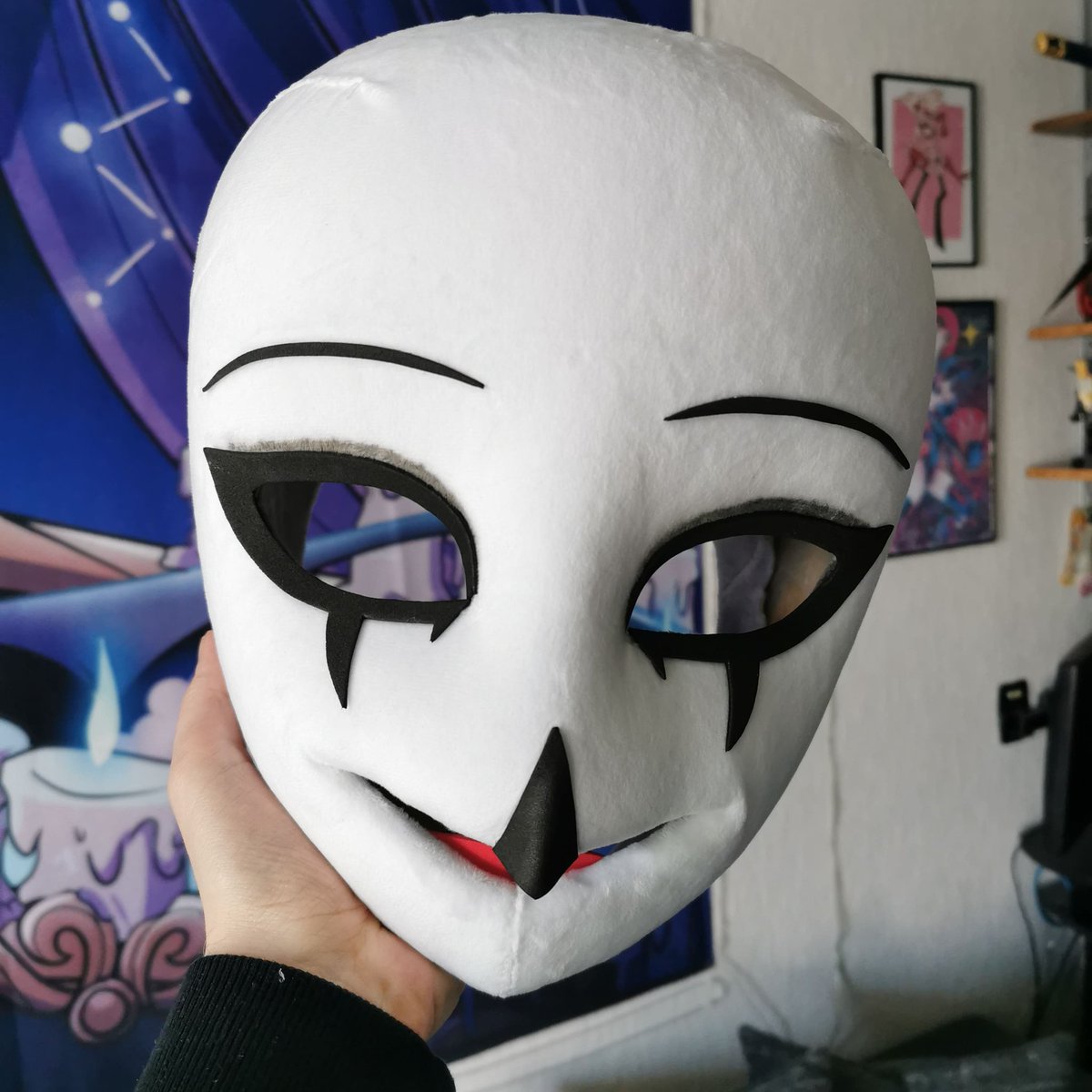 This will take a while to finish but I like sharing progress. c: #kigurumi #HelluvaBoss #Stolas