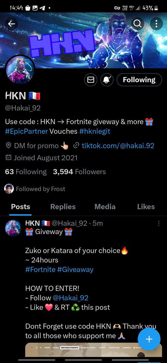 TPGRCM's tweet photo. @Hakai_92 Hi
Thank you for the giveaway
GL everyone ! https://t.co/loXjSZoqsA