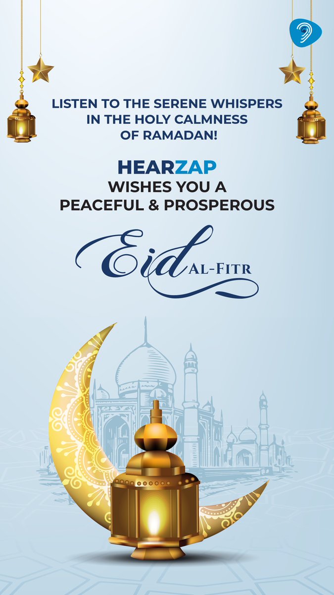 Hearzap wishes you a peaceful Eid-Al-Fitr #EidMubarak #Eid #Eid2024 #Ramadan