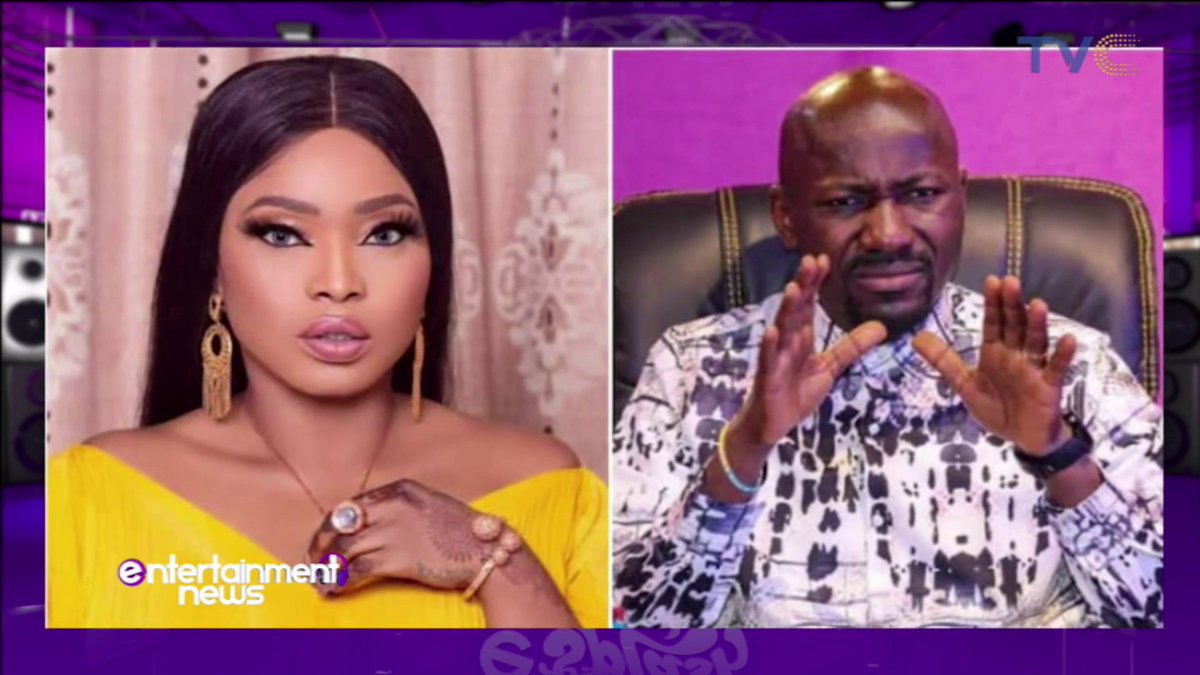 COURT FINES HALIMA ABUBAKAR FOR DEFAMING APOSTLE JOHNSON SULEMAN Nollywood actress Halima Abubakar was slammed with a 10 million naira fine for publishing libelous statements about the General Overseer of Omega Fire Ministries International, Apostle Johnson Suleman. #ESplashOnTVC