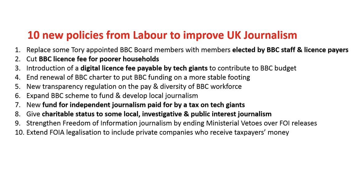 Jeremy Corbyn had a 10 point plan to fix UK Journalism. As you can imagine, it wasn’t very well received by Press Barons.