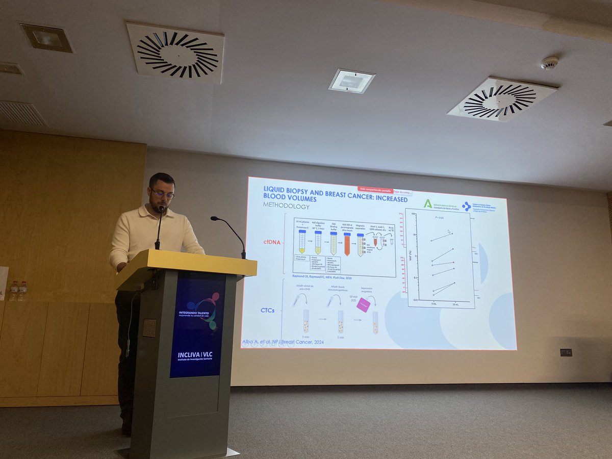❣️It was a pleasure to have had Iñaki Comino from @oncomalaga in the session held at @incliva. 

✔️ Progressing in the development of new approaches to detect MRD.

📌Don't miss reading his latest paper, which will be published in the next few days in @Nature_NPJ