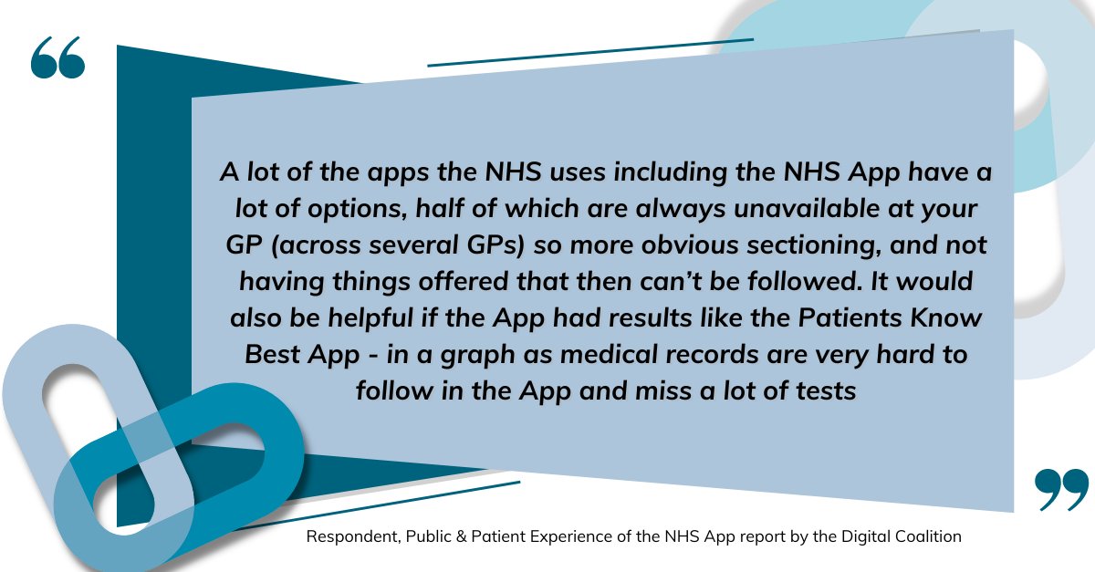 The Digital Coalition report highlights patient demand for access to test results. If you are a PKB patient, and your provider is sharing test results with us, please note you can also view these via the #NHSApp #DataAccess @PatientsAssoc vist.ly/wz2t