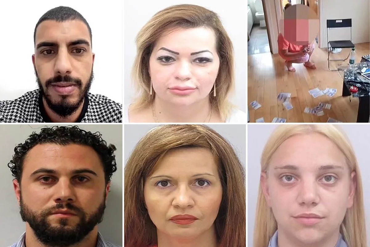 Bulgarian Gang In London UK Falsely Claimed £50 Million In Universal Credit By 6000 Claims In Fraud. Galina Nikolova, 38, Stoyan Stoyanov, 27, Tsvetka Todorova, 52, Gyunesh Ali, 33, & Patritsia Paneva, 26, All these lowlife scumbags they let into the UK uk.yahoo.com/news/bulgarian…