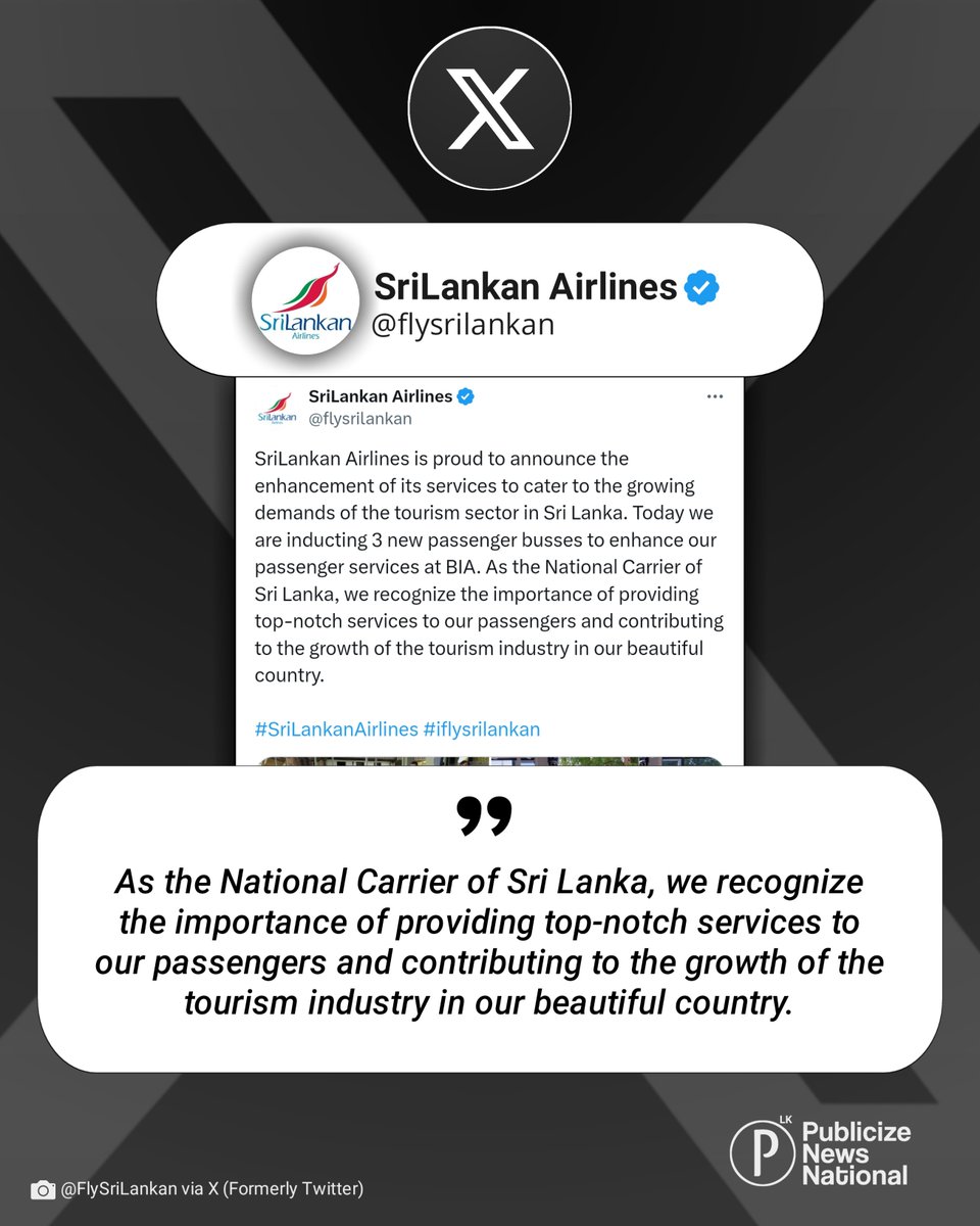 (2): SriLankan Airlines Introduces New Fleet of Buses at BIA to Meet Sri Lanka's Tourism Demands.

#SriLankanAirlines #PassengerExperience #Tourism #BIA #SriLanka #slnews #newslk