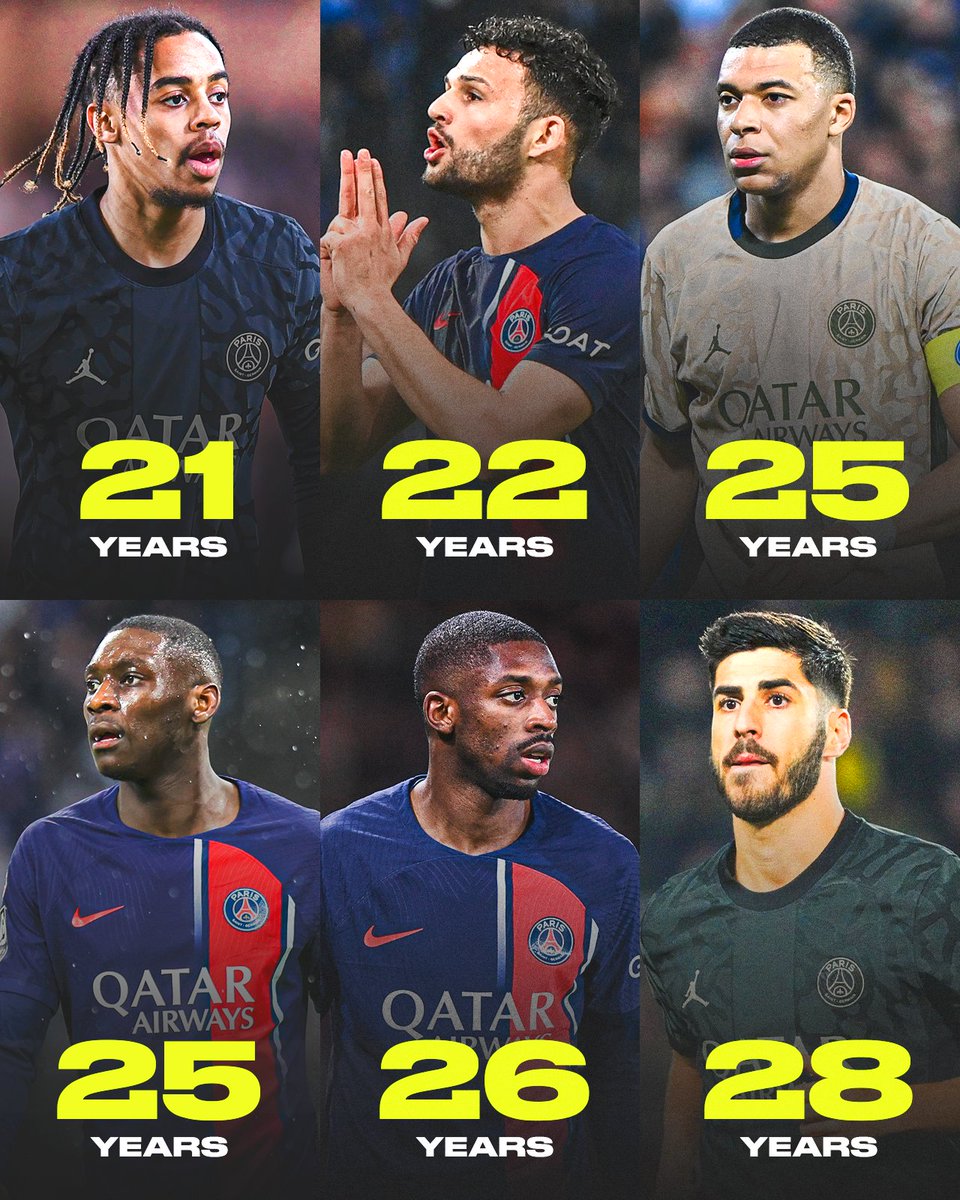 PSG has some attacking options ✨