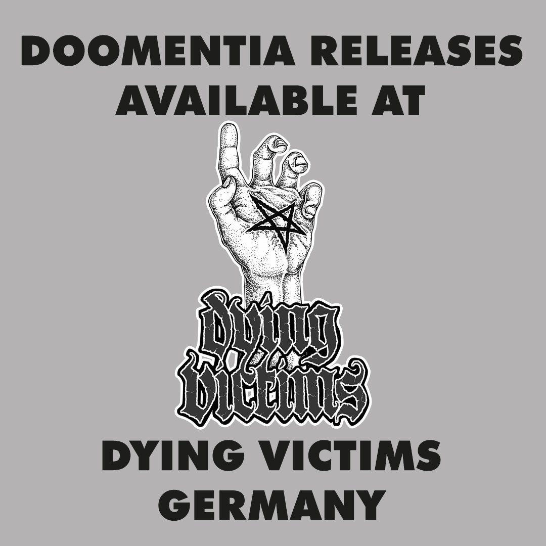 +++ NEW ITEMS at DYING VICTIMS +++ Check DVP page for these Doomentia releases. Available on dyingvictims.com #doomentiarecords #vinylrecords #vinyl #vinylstore #dyingvictims