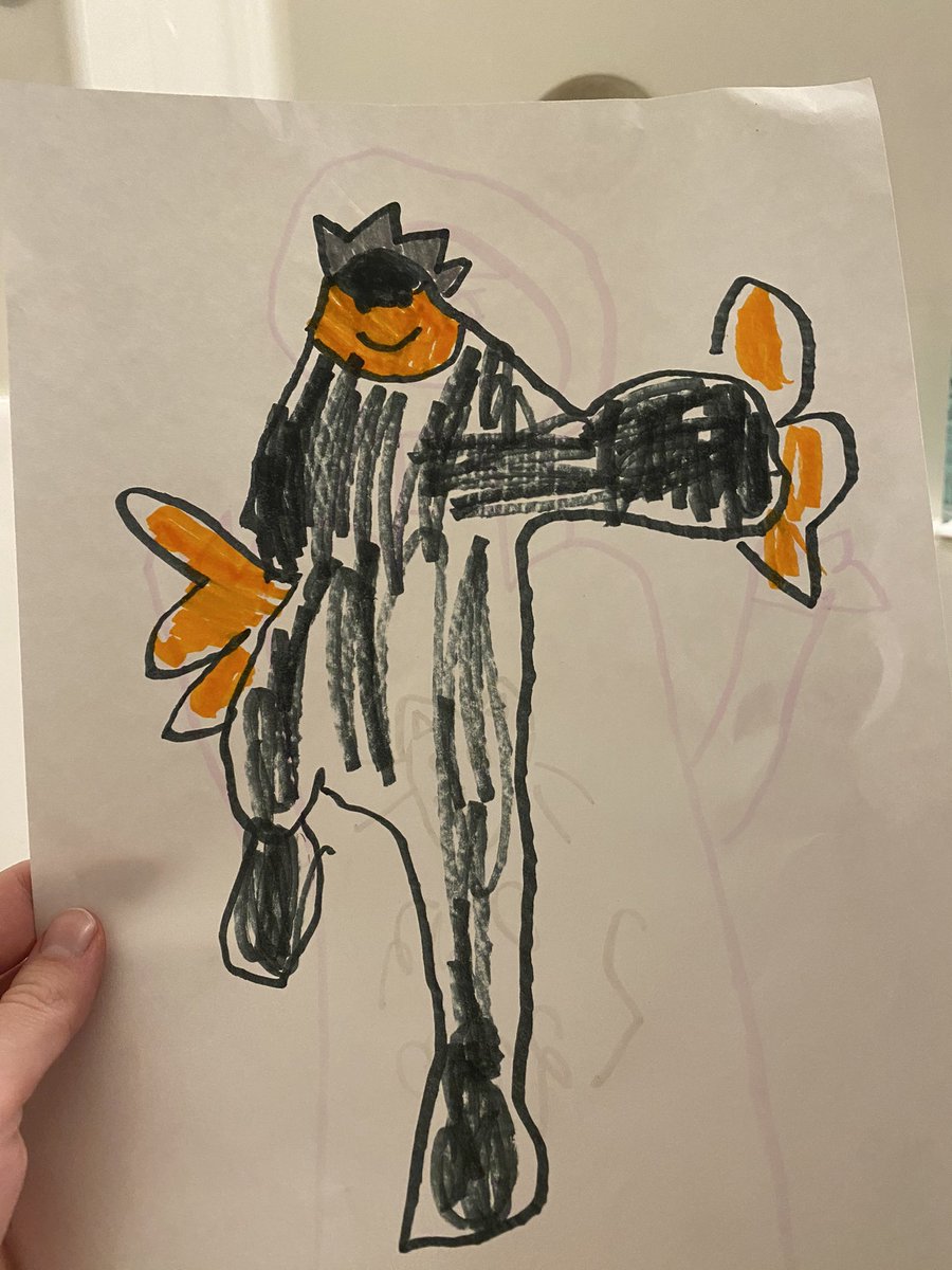 con___ye's tweet image. grace decided to draw her favs last night