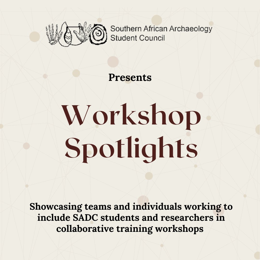 Southern African Archaeology Student Society tweet media