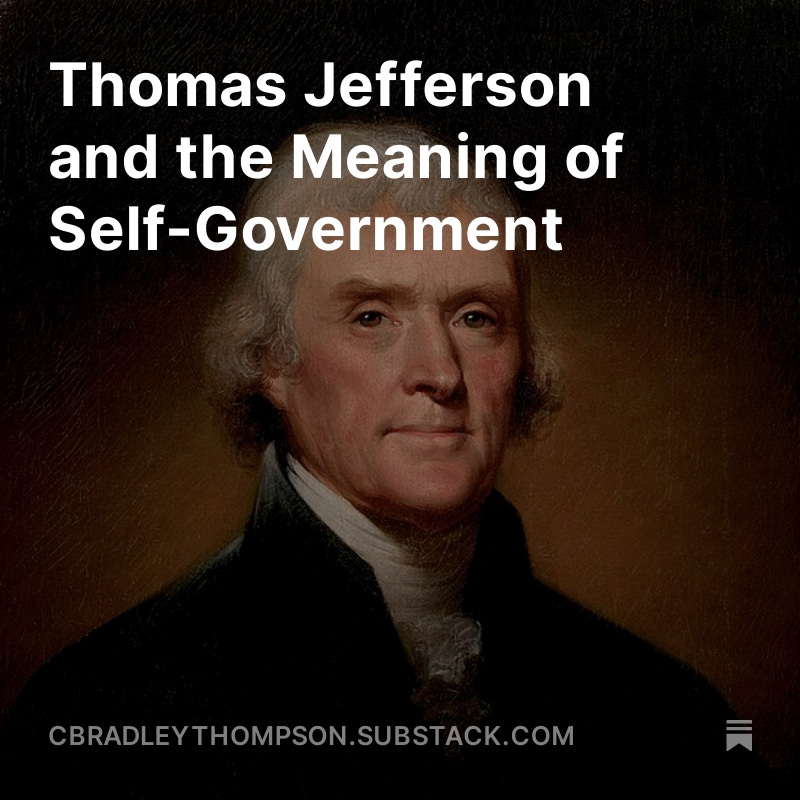 The forgotten but newly rediscovered history of America. Check it out! cbradleythompson.substack.com/p/thomas-jeffe…