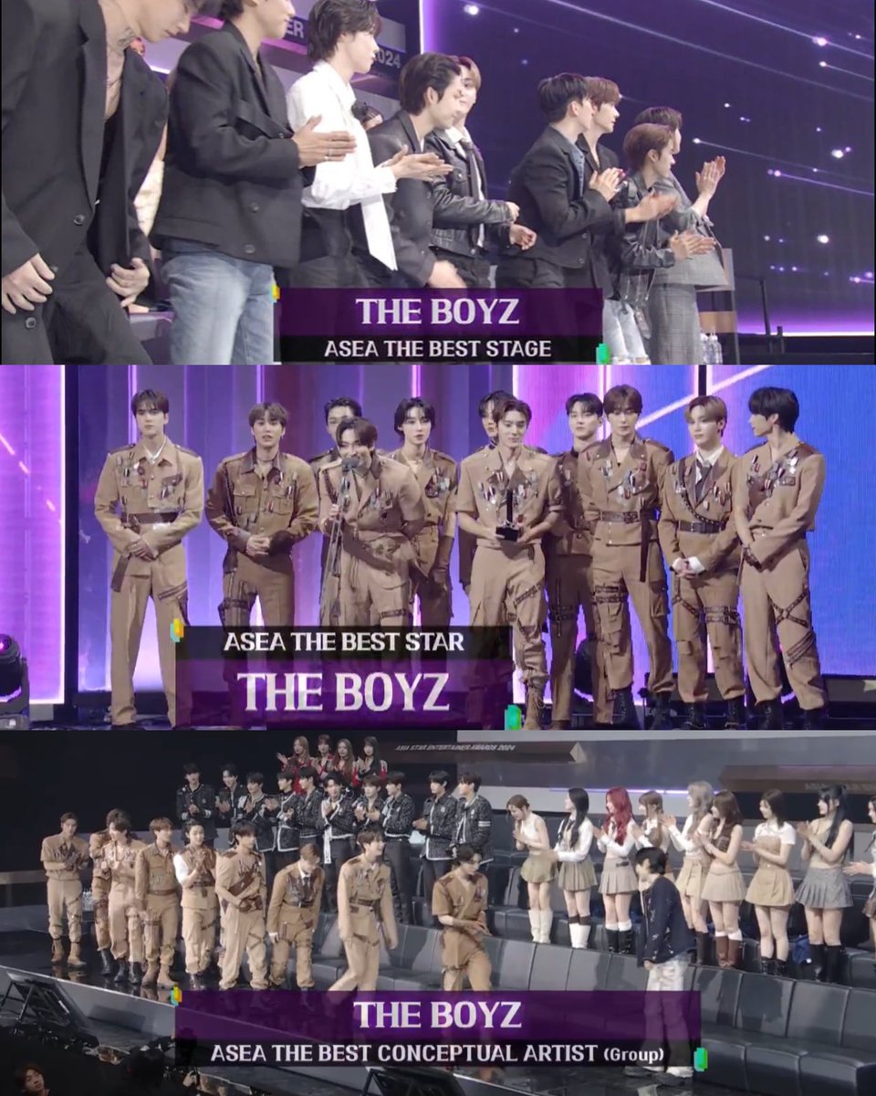 Congratulations @WE_THE_BOYZ for winning at Asia Star Entertainer Awards 2024

🏆 ASEA THE BEST STAGE Award
🏆 ASEA THE BEST STAR Award
🏆 ASEA THE BEST CONCEPTUAL ARTIST (Group) Award

SO PROUD!!!🙌