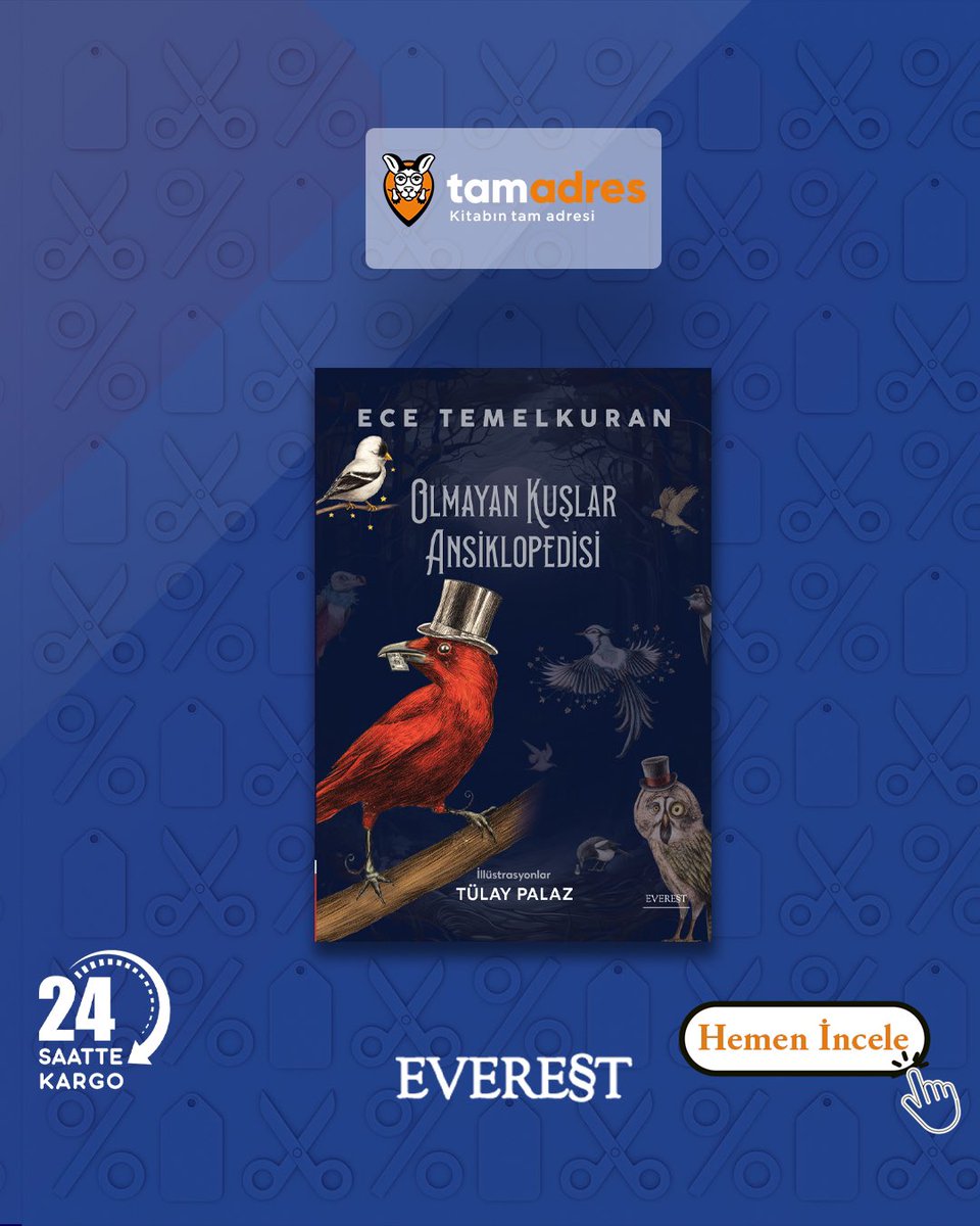 #AvantajlıKitaplar 🌟 Everest Yayınları'nın çok satan kitapları, bayrama özel %50 indirimle şimdi tamadres.com’da!✨ (Kampanya 10-17 Nisan tarihleri arasında geçerlidir.)🌿 #EverestYayınları #tamadres #İndirim @tamadrescom