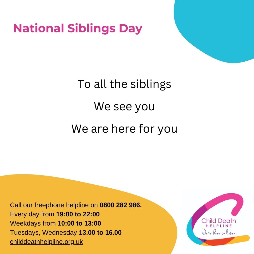 Today is National sibling Day. It was created by @claudiaEvart in memory of her Sister and brother. She set up this day to honour that the bond of brother and sister is forever recognised as the special gift it is.
#NationalSiblingsDay2024 #ItsaSiblingThing.