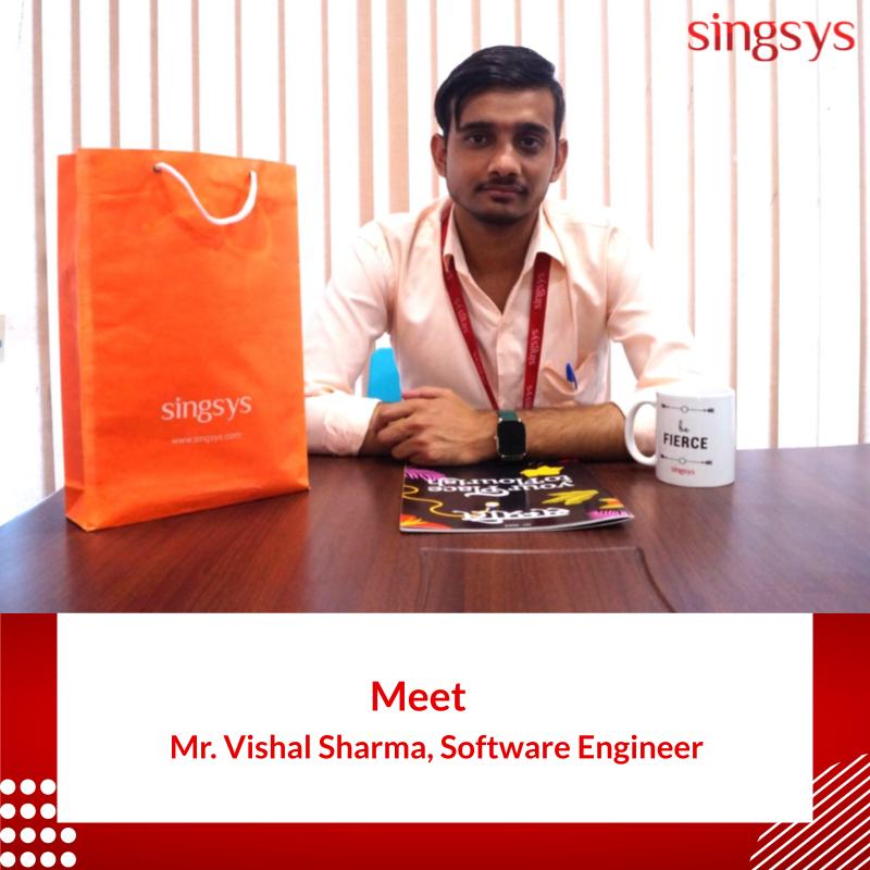 Hey! Vishal Sharma, It is great to have you with us.

With your exceptional skills and expertise, our organisation will scale greater heights. We hope to see you excel here and have a great time. 💐

#NewJoinee #WelcomeOnboard #BestWishes #Congratulations #Singsys