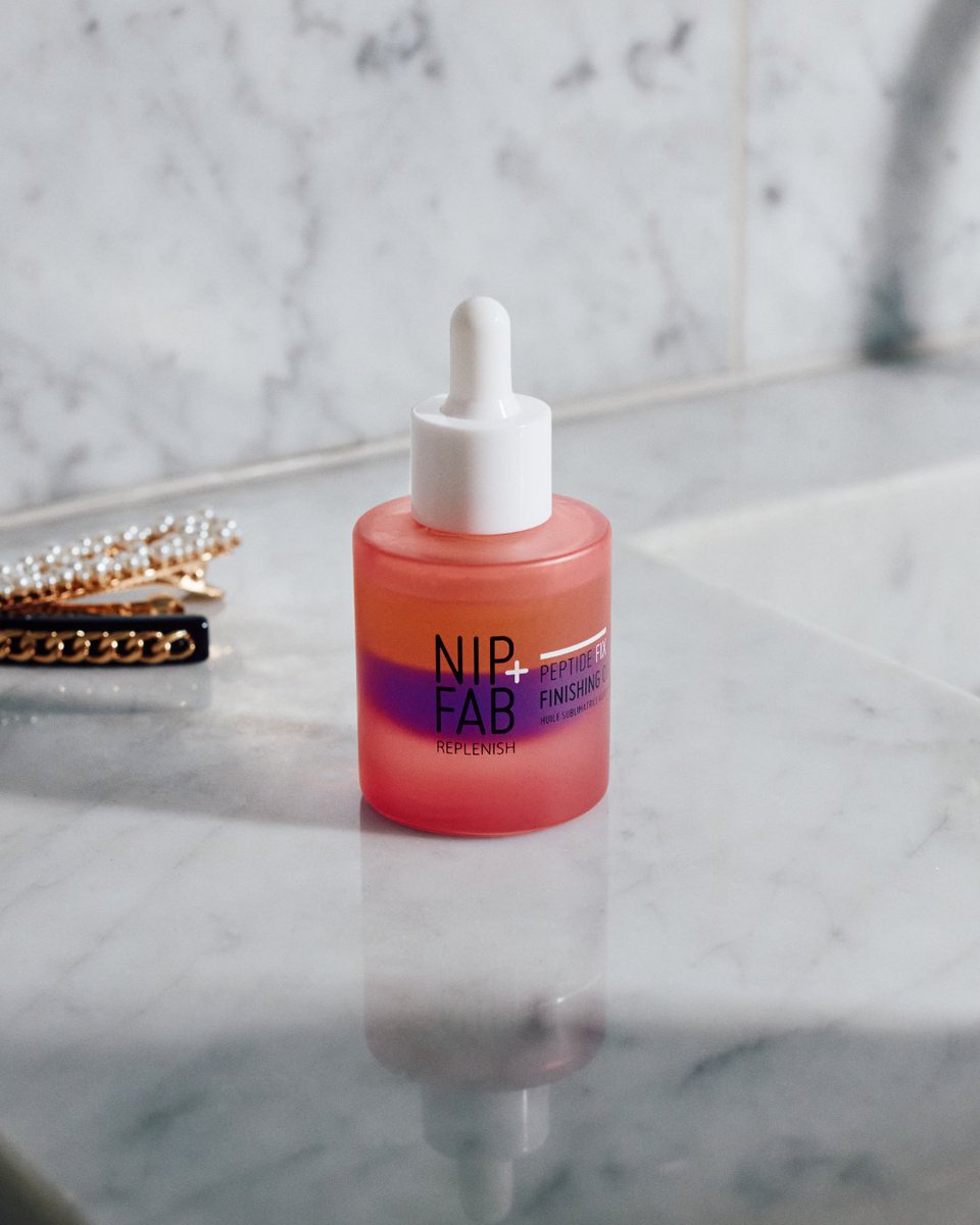 Peptide Fix Finishing Oil now available on nipandfab.com ☁️