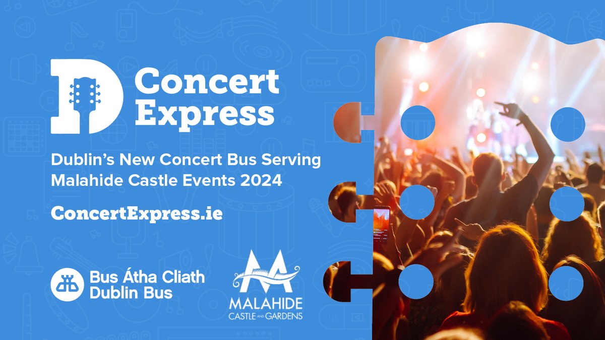 We are delighted to announce the official launch of our latest website! ConcertExpress, the ultimate ticket to the most anticipated gigs at Malahide Castle 2024 💙 Bid farewell to transportation hassles & say hello to fast and reliable transfers 🎶 concertexpress.ie