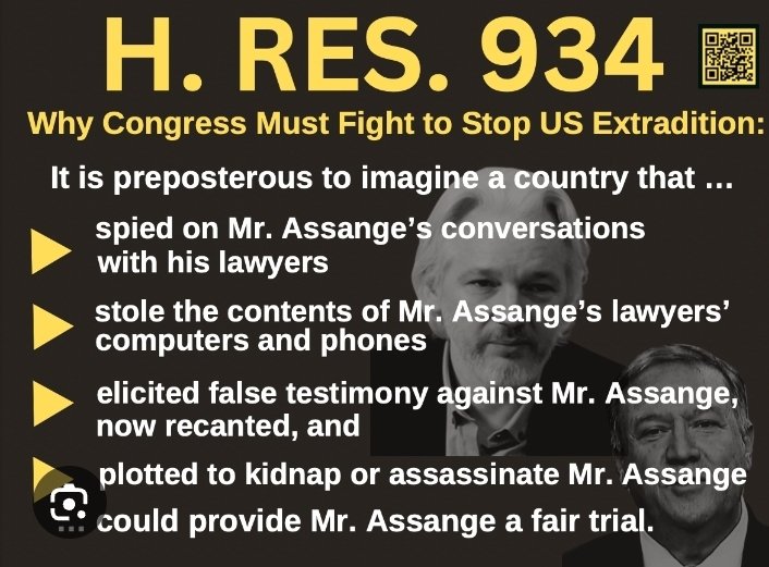 @Jim_Jordan @Weaponization They're colluding with the CIA to criminalize journalism by prosecuting a journalist under the Espionage Act. 
Right now.
Please put #HRes934 on the calendar for a vote!
And hold @Weaponization hearing on all the abuses in the #AssangeCase 
#FreeAssangeNOW