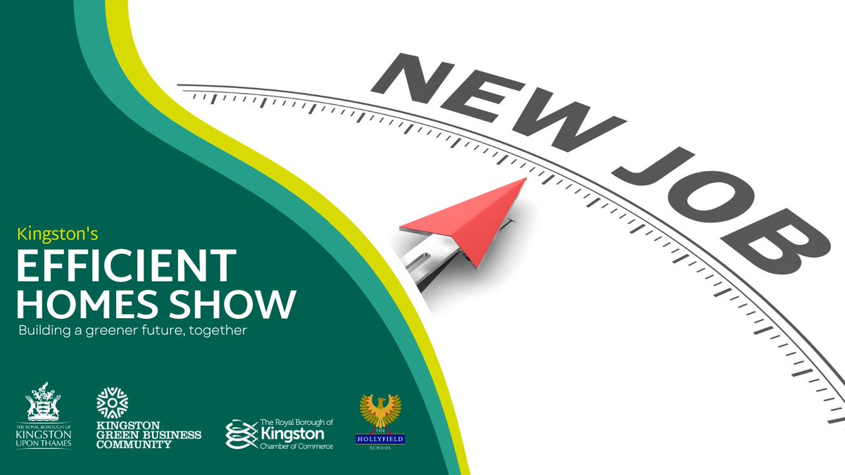 Looking to gain new skills? Considering an apprenticeship or a career change?

Grab free tickets to Kingston’s Efficient Homes Show and discover #GreenSkills.

Book now: kingston.gov.uk/EHS 🏡💚

#GreenerKingston #GreenEconomy