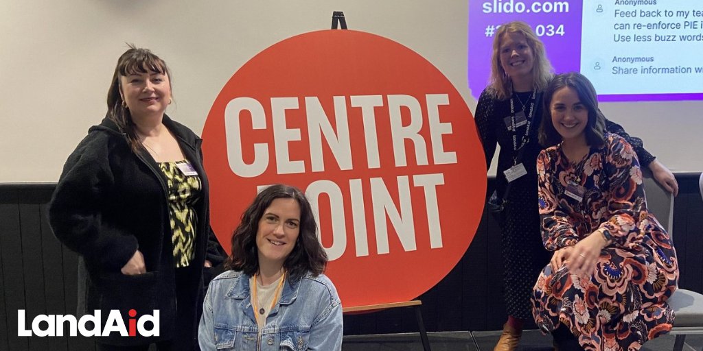 Every year we have the honour of attending @CentrepointUK 2024 National Youth Homelessness Conference. As youth homelessness continues to rise, being part of these conversations is more important than ever. Read our blog post reflecting on the event. 🤝 landaid.org/news-and-stori…