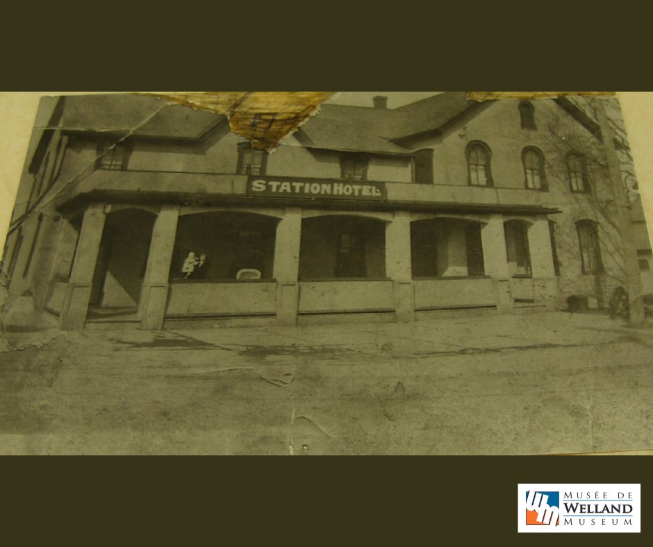 #WellandWednesdays: Photo of Station Hotel in 1939, it was located at 619 King St in Welland. #Welland #Museum #ItsAllWellandGood #WM