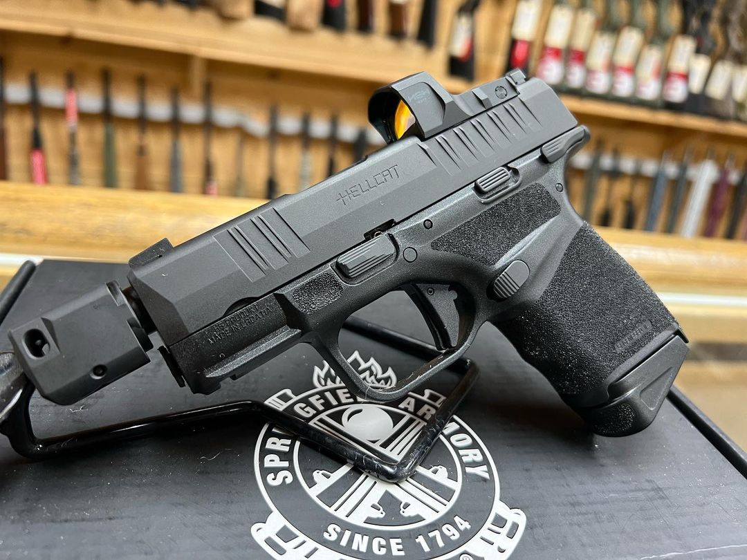 Springfield Hellcat 9mm RDP 3.8” w/ Hex Wasp #springfieldhellcat #hexwasp #9mmpistol🔫