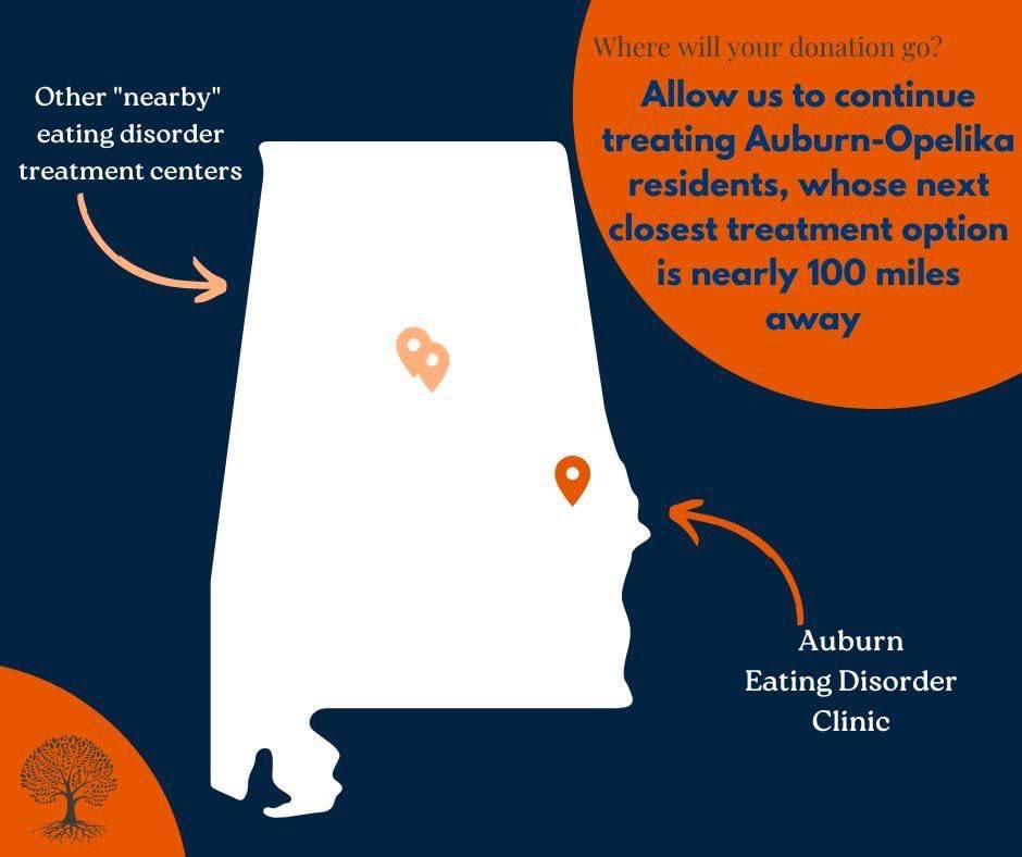 Today is the day!! We are so excited that today is Tiger Giving Day, as donating to the AEDC will help increase access to treatment and offset evidence-based eating disorder treatment costs. See our Tiger Giving Day link to donate: rise.auburn.edu/project/41362 💖🌎 #TigerGivingDay