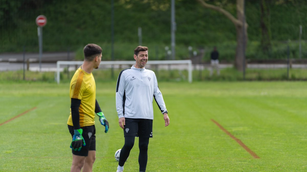 Marius Courcoul de retour à l’entraînement collectif 📸👋