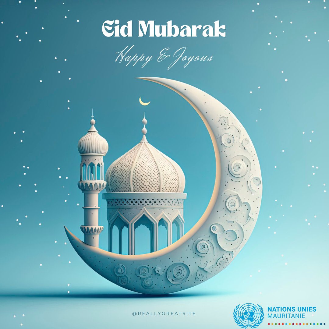 Eid Mubarak!☪️ Excellente célébration de la fête de Korité à mes ami(e)s et collègues