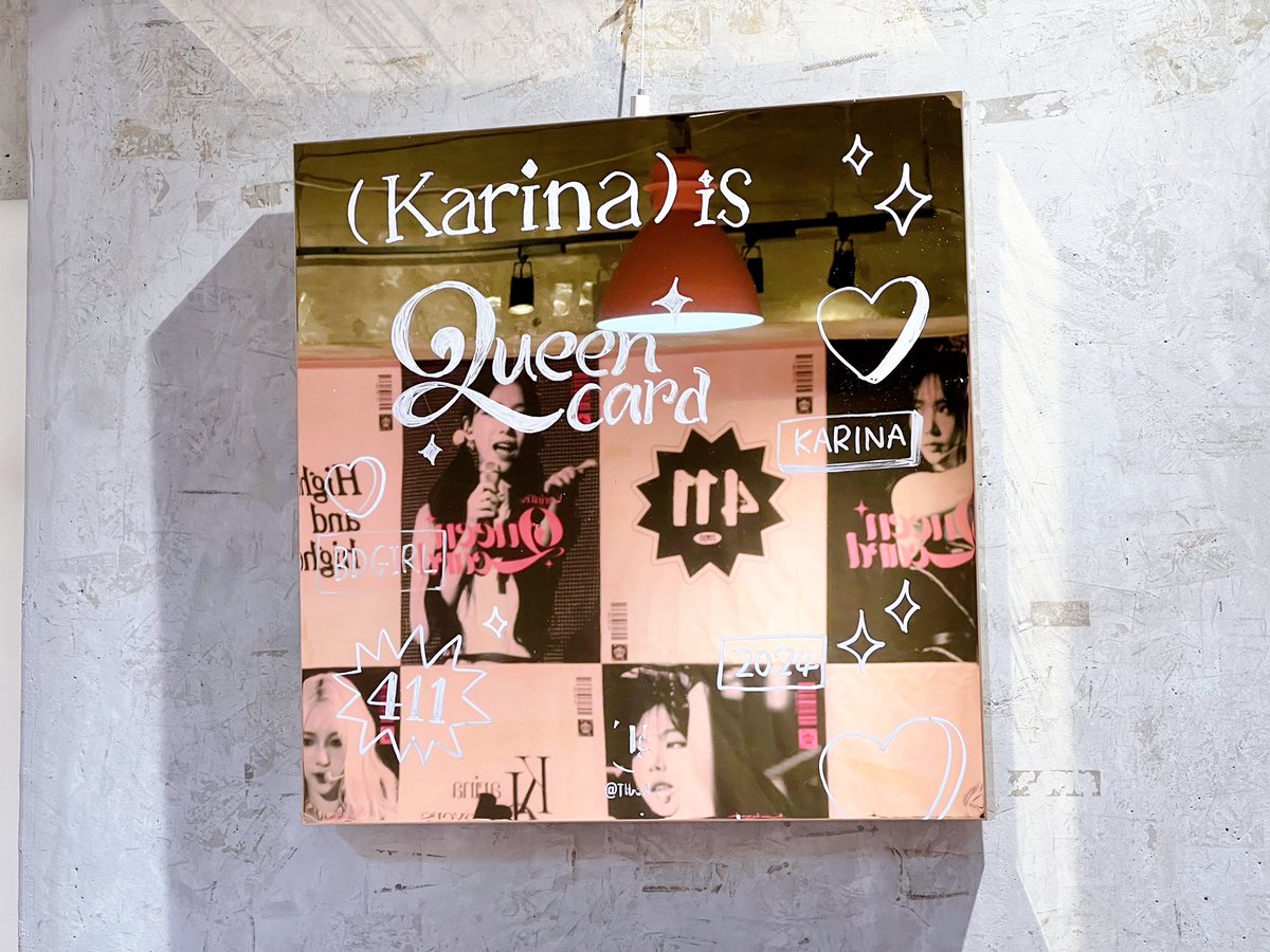 4/11(木)〜14(日) #aespa #カリナ ちゃん🎀💙センイルイベント @myminbunny 様 #MY の皆さまご来店お待ちしております(ᐡ´• ·̫•)ﾉ(-‧̫ -`ᐡ)✩ ✧ #카리나는_퀸이에요 ✧ #tigcafe #tigカフェ #에스파 #KARINA #카리나