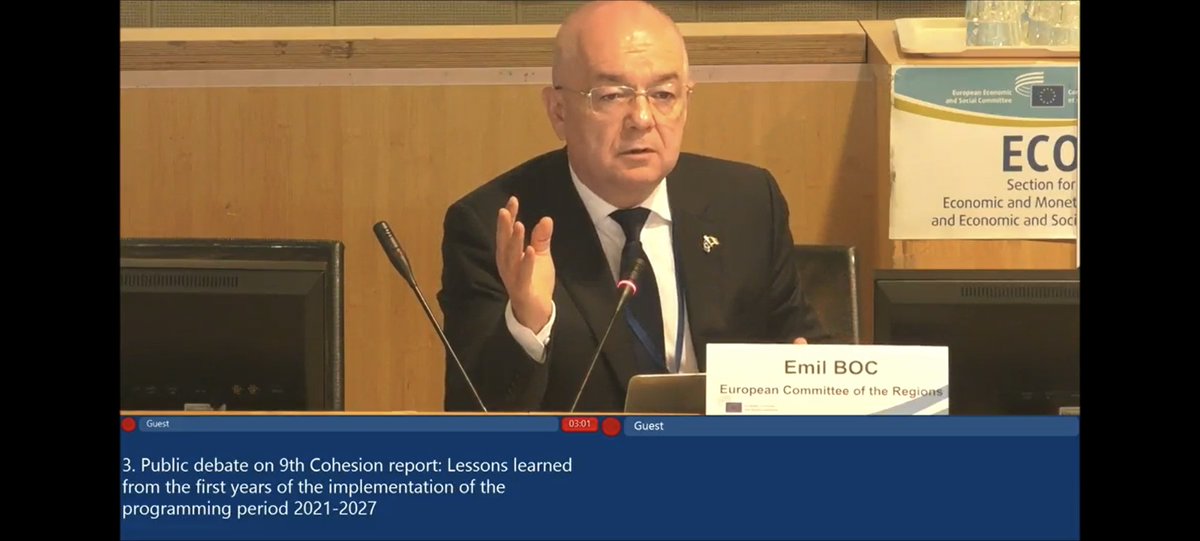 Freedom to stay is as important as the freedom of movement! No one should leave its locality or region due to economic or social disparities. This is why Cohesion policy is so important: it is the glue that keeps our Europe, our regions, our cities together. @EESC_ECO