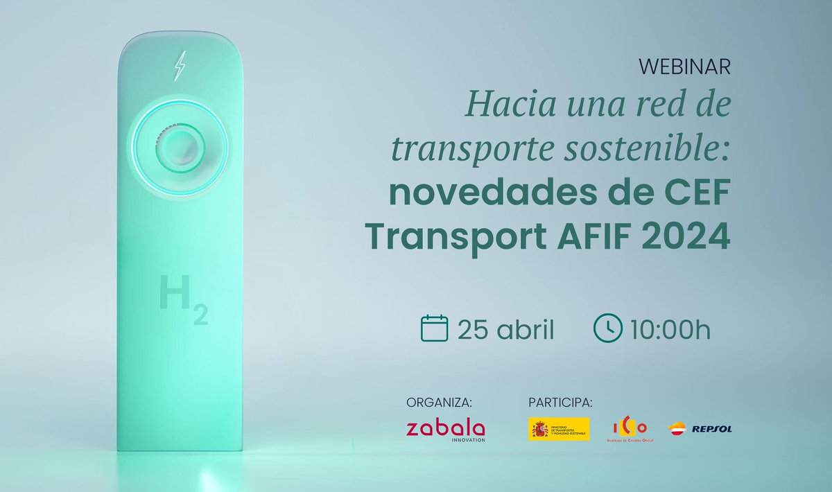 Antonio Bandrés, Dir. de Financiación Internacional y Unión europea de @ICOgob participa en el webinar: ⛴️Hacia una red de transporte sostenible: novedades de CEF AFIF 2024 de @Zabala_IC #ICOSustainableFinance 💻online 📍25 de abril 🕔10:00 Regístrate👉🏻zabala.es/noticias/webin…