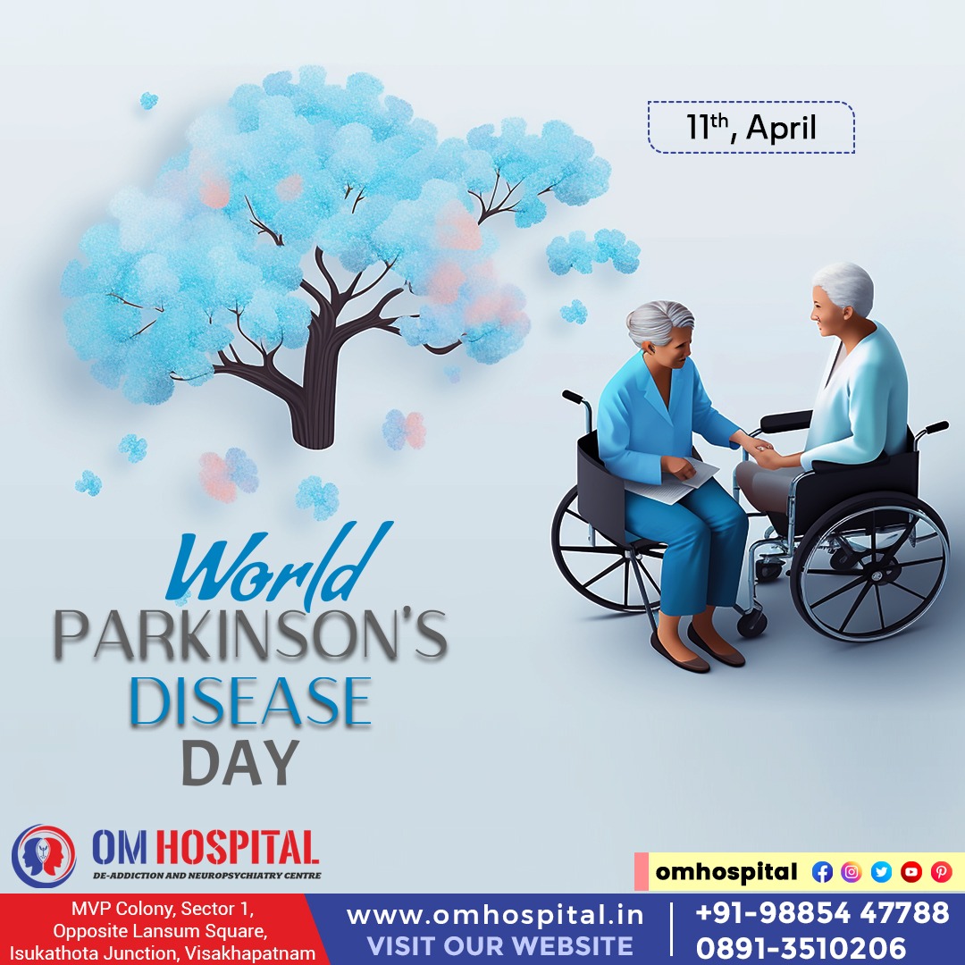WORLD PARKINSON'S DISEASE DAY

Om hospital is a Centre for Deaddiction and Neuropsychiatry. 

#DepressionAndAnxietyAwareness #postpartumsupport #signsofdepression #depressiontest #aboutmentalhealth #alcoholdeaddictiontablet #mentalhealthawareness #alcoholdeaddictioncentrenearme