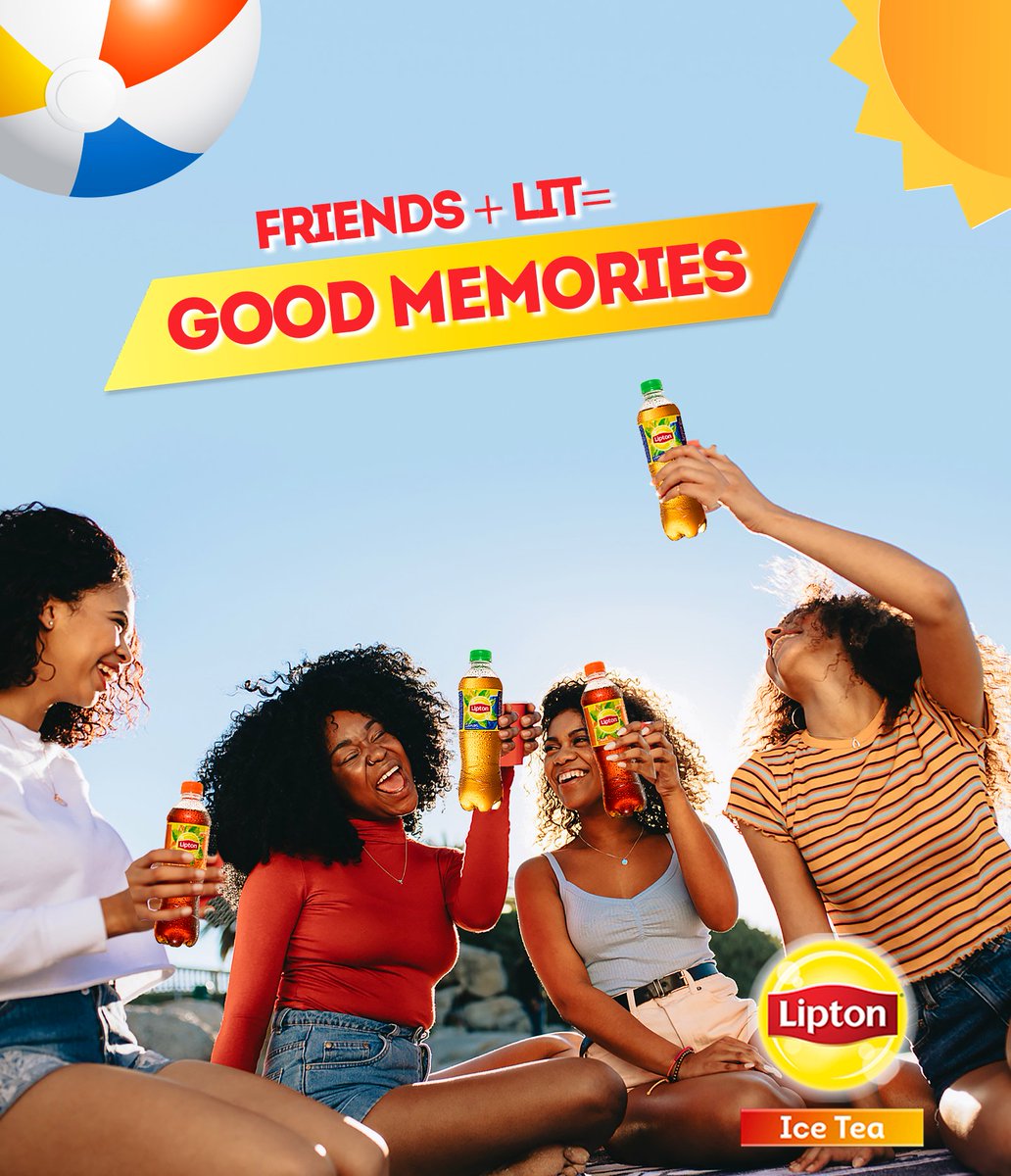 Raising our bottles to making great memories with our friends

#ChopBetaLife
#SunshineInABottle
#LiptonIceTea