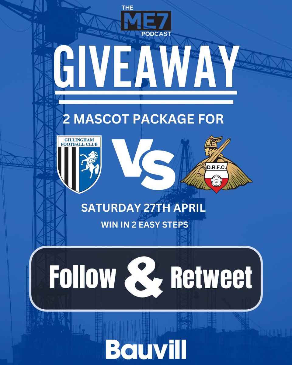 LAST GAME OF THE SEASON GIVEAWAY! In partnership with @bauvill, we are giving away not one, but two MASCOT packages for the last game of the 2023/24 season! The following is included in the mascot package: Full GFC replica home kit for the mascot 3x Tickets in the Lower