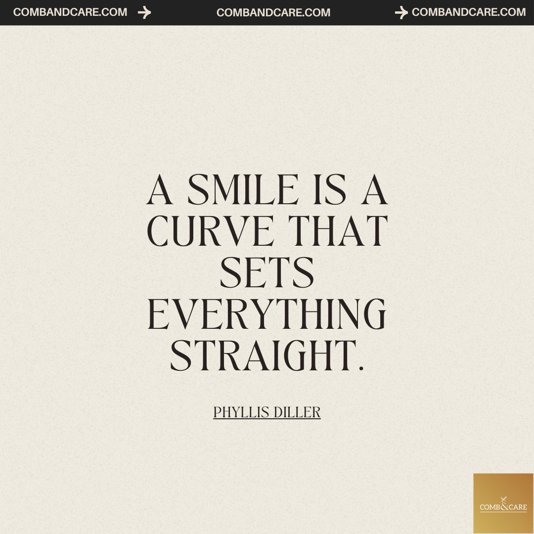 ''A smile is a curve that sets everything straight.''
Phyllis Diller #dailywisdom #quotes