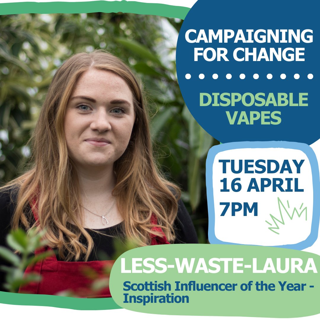 A brilliant FREE online event about campaigning, and I'll be sharing some of the roadmap from the #BanDisposableVapes campaign, and some updates and where we're going next! 📅 Tues April 16th 7pm hiclimatehub.co.uk/event-listing/…