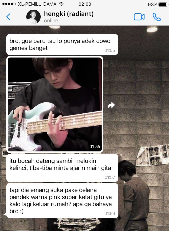 moucheee_'s tweet photo. taekook (short) au ; 

— gimana jadinya kalo sena si anak penyuka pink itu harus berhadapan sama juan, tetangganya yang super ngeselin. https://t.co/CHBaV4Bzgz