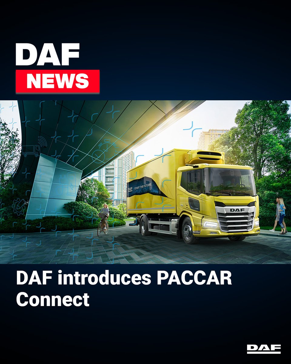 With a wide range of information and leading user-friendliness, the new PACCAR Connect sets the standard in the field of online fleet management platforms. ℹ️🚛 Learn more: brnw.ch/21wIGqm #daftrucks | #paccarconnect