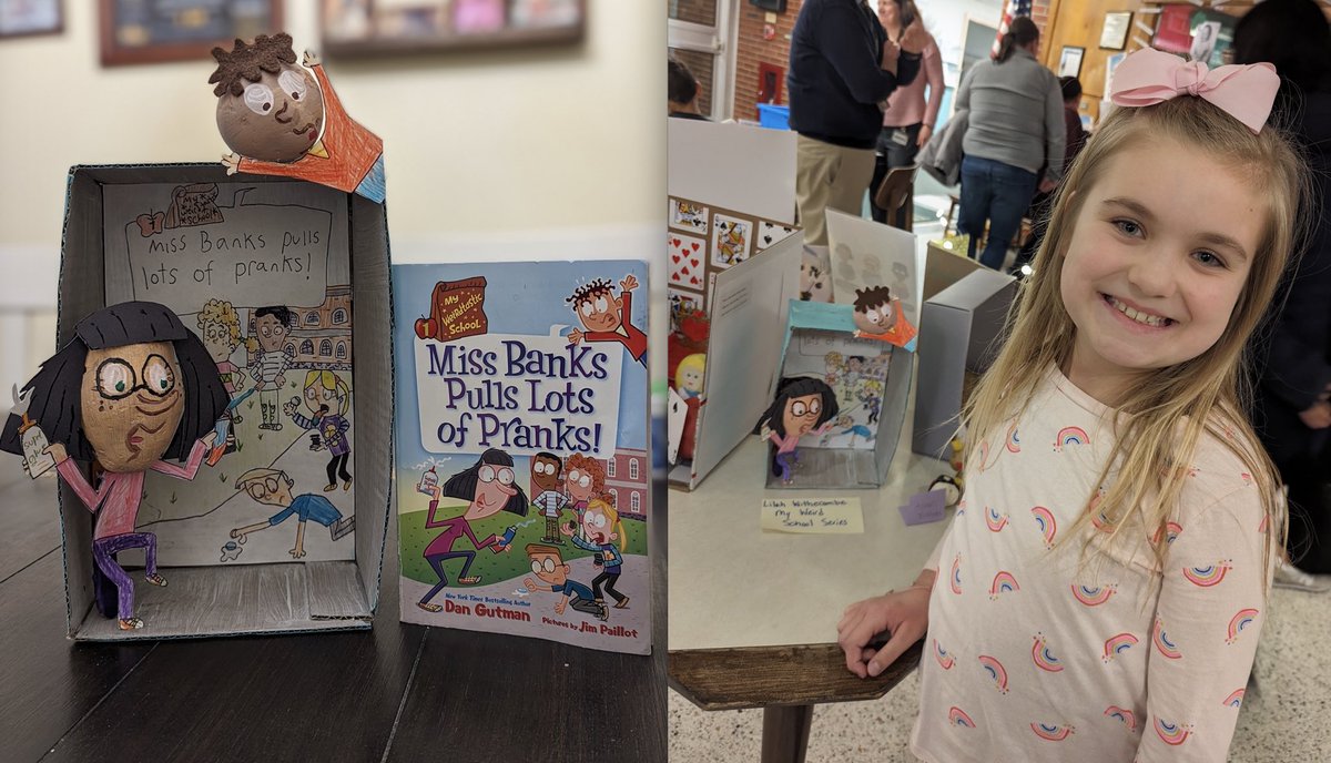 Don’t be a couch potato.  Have your kids make a LITERARY POTATO out of their favorite children’s book character!  That’s what they did at Lilah’s school (And yes, her Miss Banks is a REAL potato.).