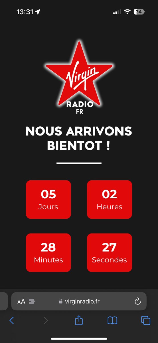 tristan_sacha's tweet photo. [🎙️#Media] – #VirginRadio

Après sa disparition au profit de #Europe2, Virgin Radio fait son retour en #France dans 5 jours selon le site https://t.co/nMGTLm6eDe.

Se cache derrière aux dernières nouvelles, #VirageRadio (#EspaceGroup). https://t.co/4yjbu8EGuy