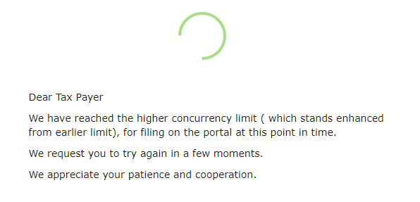 The most irritating thing to encounter on GST filing days.